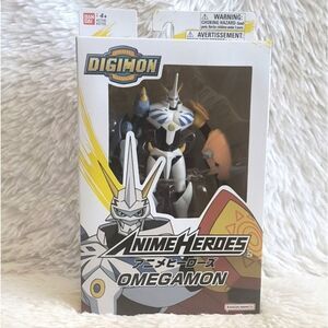 Bandai Digimon Anime Heros Omegamon Action Figure